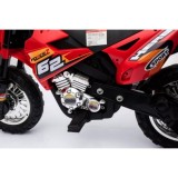 JOKO Elektrická motorka Crosska, červená