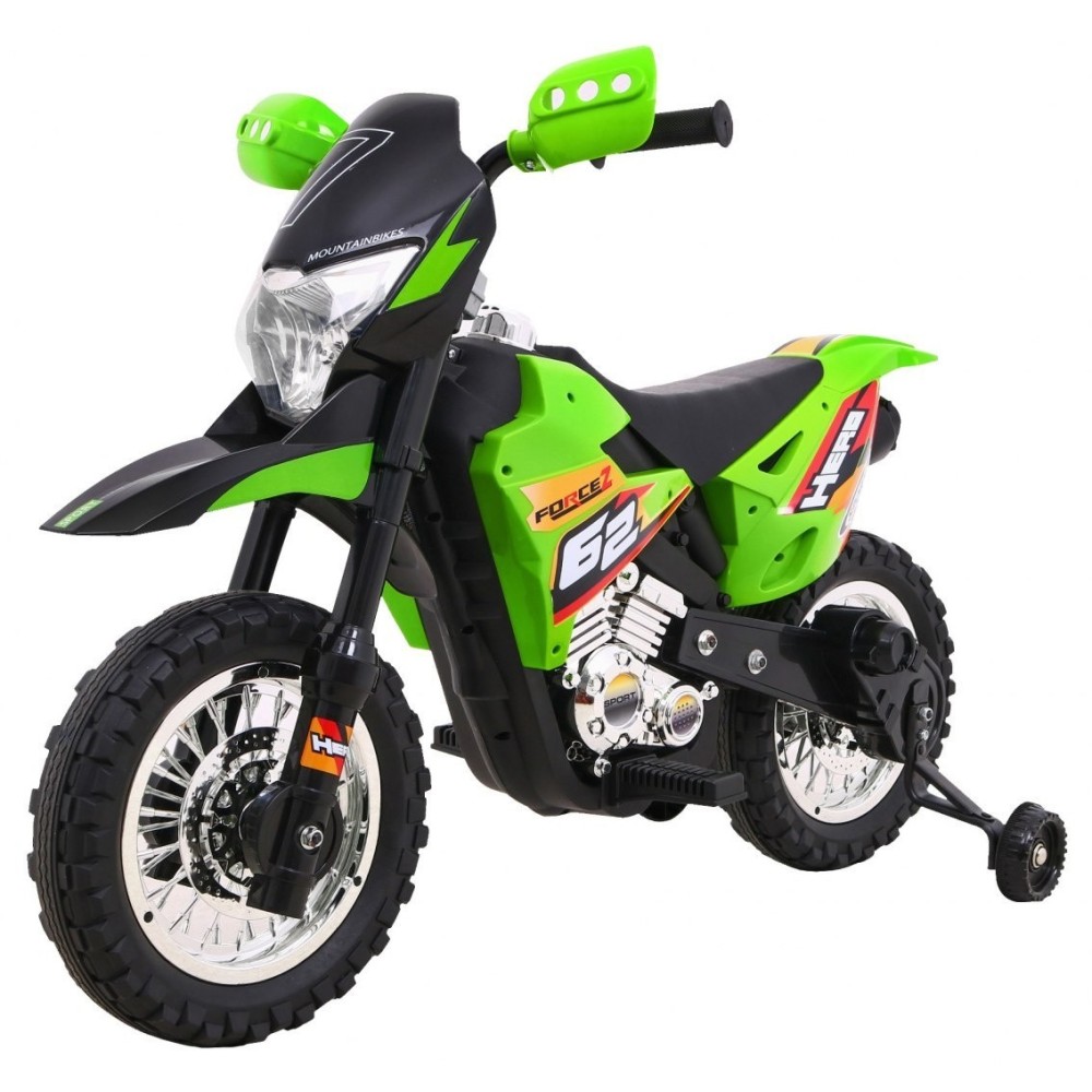 JOKO Elektrická motorka Crosska, zelená