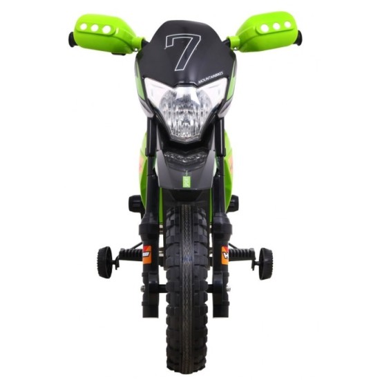 JOKO Elektrická motorka Crosska, zelená