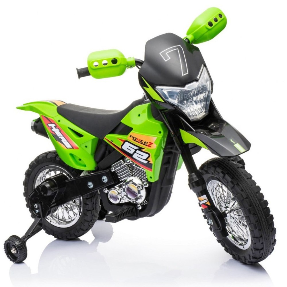 JOKO Elektrická motorka Crosska, zelená