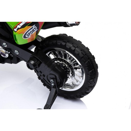 JOKO Elektrická motorka Crosska, zelená