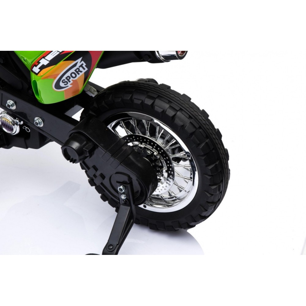 JOKO Elektrická motorka Crosska, zelená