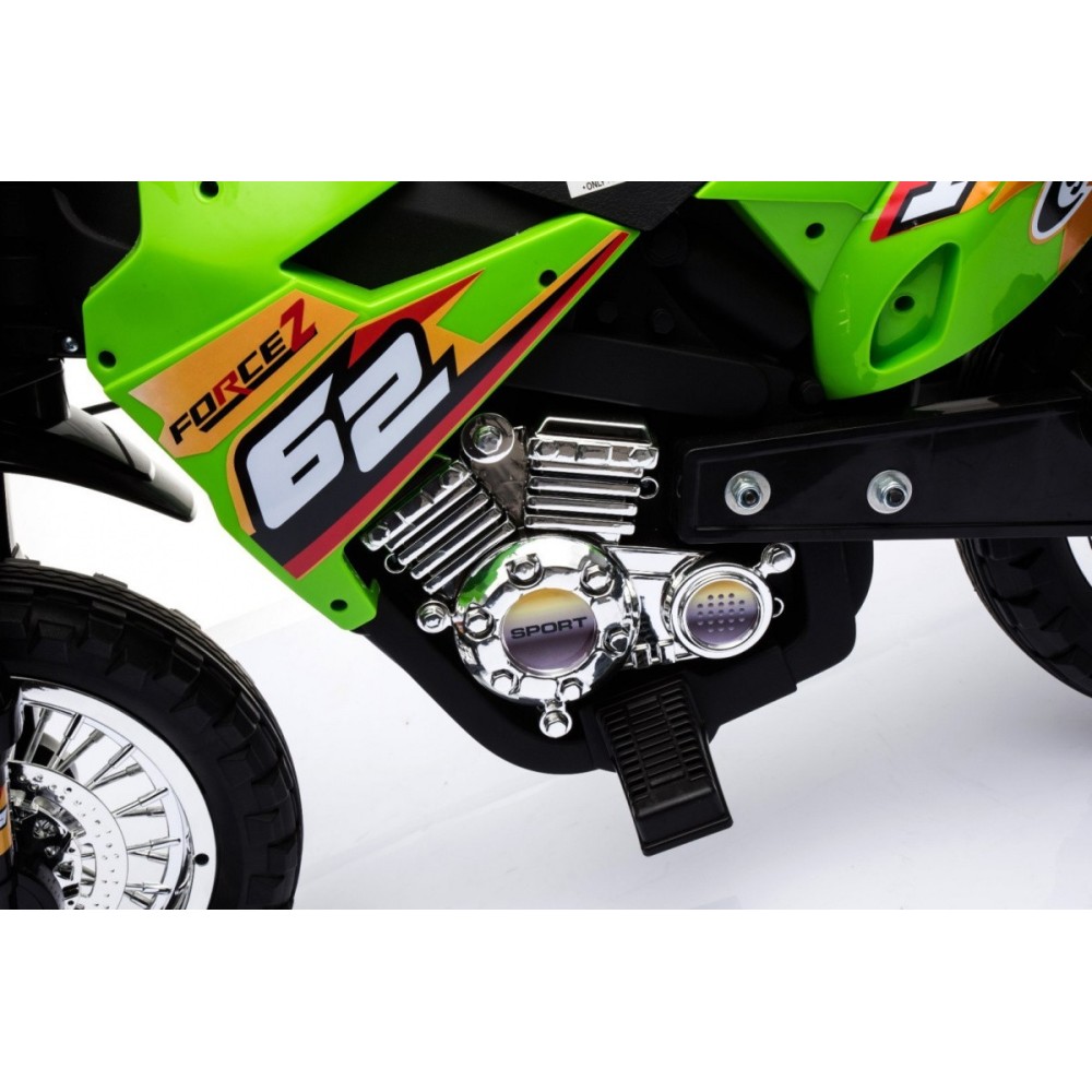 JOKO Elektrická motorka Crosska, zelená