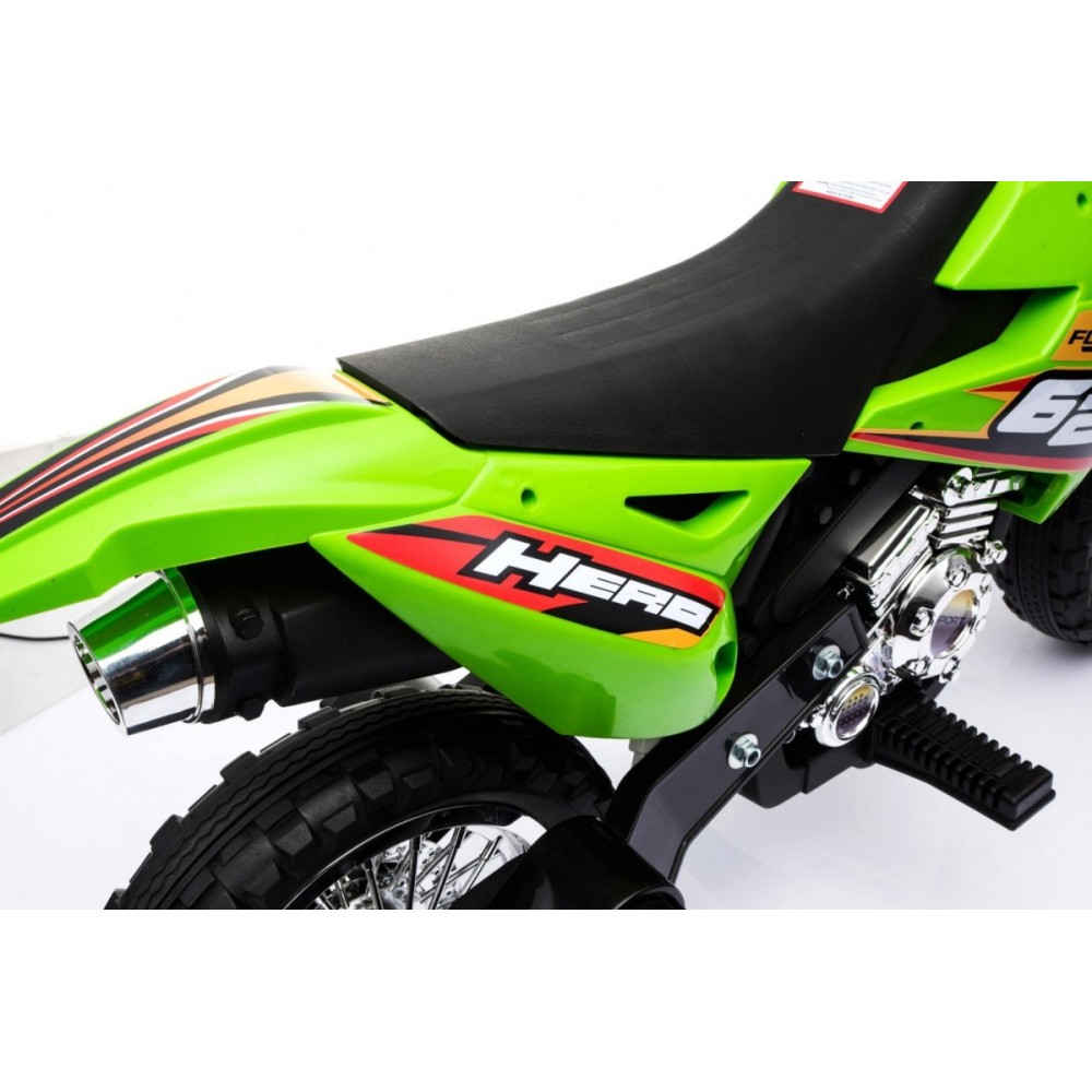 JOKO Elektrická motorka Crosska, zelená