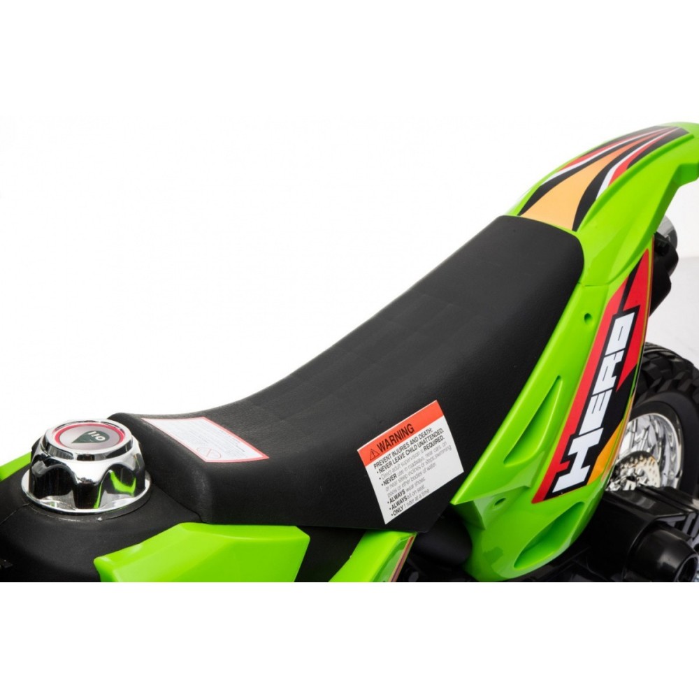 JOKO Elektrická motorka Crosska, zelená