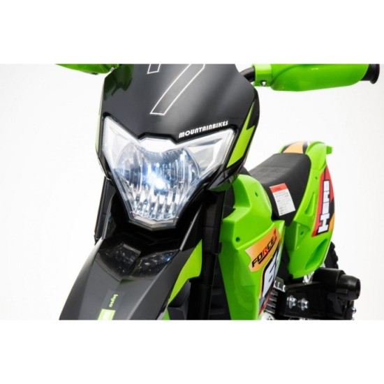 JOKO Elektrická motorka Crosska, zelená