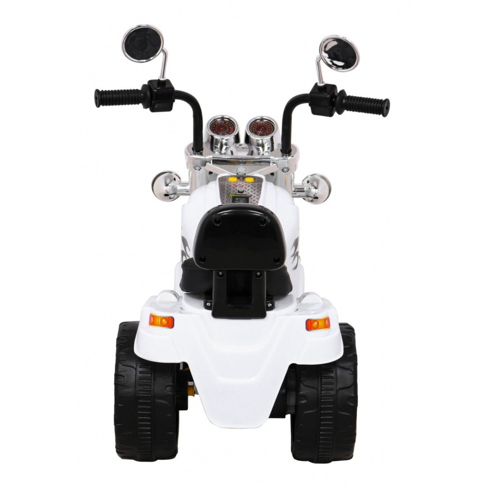 JOKO Elektrická motorka Hot Chopper, biela