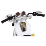 JOKO Elektrická motorka Hot Chopper, biela