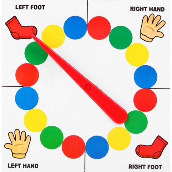 JOK Spoločenská Hra Twister XXL  276 cm x 168 cm