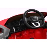 JOKO Elektrické autíčko Audi Q8 Lift, penové kolesá, kožené sedadlo, USB, MP3, červené