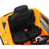 JOKO Elektrické autíčko Audi Q8 Lift, penové kolesá, kožené sedadlo, USB, MP3, žlté