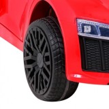 JOKO Elektrické autíčko AUDI R8, penové kolesá, kožené sedadlo, červené