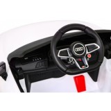 JOKO Elektrické autíčko AUDI R8 LIFT, kožené sedadlo, penové kolesá, biele