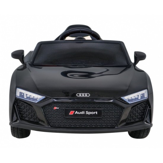 JOKO Elektrické autíčko AUDI R8 LIFT, kožené sedadlo, penové kolesá, čierne