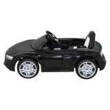 JOKO Elektrické autíčko AUDI R8 LIFT, kožené sedadlo, penové kolesá, čierne