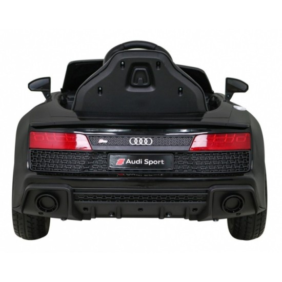 JOKO Elektrické autíčko AUDI R8 LIFT, kožené sedadlo, penové kolesá, čierne