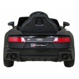 JOKO Elektrické autíčko AUDI R8 LIFT, kožené sedadlo, penové kolesá, čierne