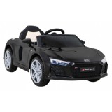 JOKO Elektrické autíčko AUDI R8 LIFT, kožené sedadlo, penové kolesá, čierne