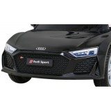 JOKO Elektrické autíčko AUDI R8 LIFT, kožené sedadlo, penové kolesá, čierne