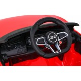 JOKO Elektrické autíčko AUDI R8 LIFT, kožené sedadlo, penové kolesá, červené