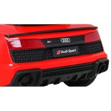 JOKO Elektrické autíčko AUDI R8 LIFT, kožené sedadlo, penové kolesá, červené