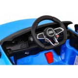 JOKO Elektrické autíčko AUDI R8 LIFT, kožené sedadlo, penové kolesá, modré