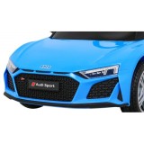 JOKO Elektrické autíčko AUDI R8 LIFT, kožené sedadlo, penové kolesá, modré