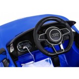 JOKO Elektrické autíčko AUDI R8, penové kolesá, kožené sedadlo, modré