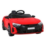 JOKO Elektrické autíčko Audi RS E-Tron GT 4x4, penové kolesá, Rádio, kožené sedadlo, červené