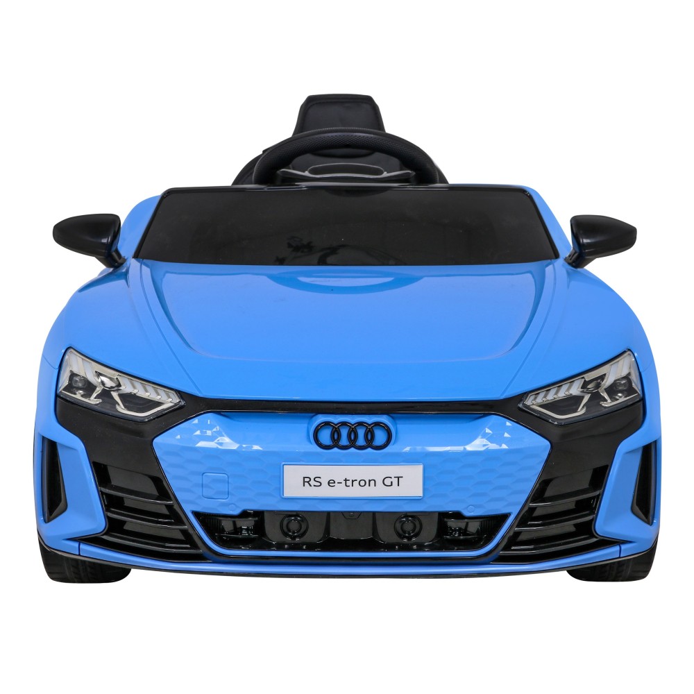 JOKO Elektrické autíčko Audi RS E-Tron GT 4x4, penové kolesá, kožené sedadlo, modré