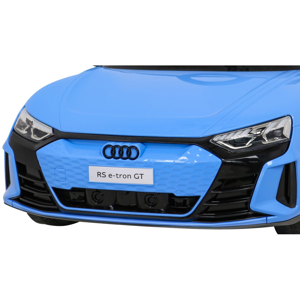 JOKO Elektrické autíčko Audi RS E-Tron GT 4x4, penové kolesá, kožené sedadlo, modré