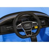 JOKO Elektrické autíčko Audi RS E-Tron GT 4x4, penové kolesá, kožené sedadlo, modré