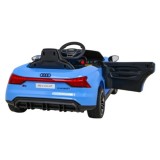 JOKO Elektrické autíčko Audi RS E-Tron GT 4x4, penové kolesá, kožené sedadlo, modré