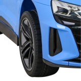JOKO Elektrické autíčko Audi RS E-Tron GT 4x4, penové kolesá, kožené sedadlo, modré