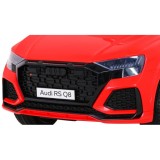 JOKO Elektrické autíčko Audi RS Q8, penové kolesá, kožené sedadlo, červené