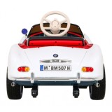 JOKO Elektrické autíčko BMW 507 Retro, penové kolesá, kožené sedadlo, USB, MP3, biele