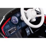 JOKO Elektrické autíčko BMW 507 Retro, penové kolesá, kožené sedadlo, USB, MP3, čierne