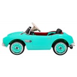JOKO Elektrické autíčko BMW 507 Retro, penové kolesá, kožené sedadlo, USB, MP3, zelené