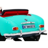 JOKO Elektrické autíčko BMW 507 Retro, penové kolesá, kožené sedadlo, USB, MP3, zelené