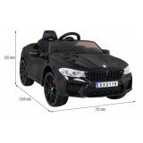 JOKO Elektrické autíčko BMW M5 24V s funkciou DRIFTU, penové kolesá, čierne