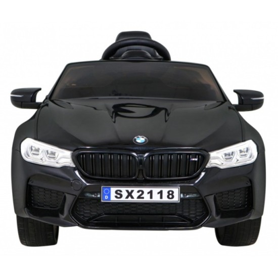 JOKO Elektrické autíčko BMW M5 24V s funkciou DRIFTU, penové kolesá, čierne