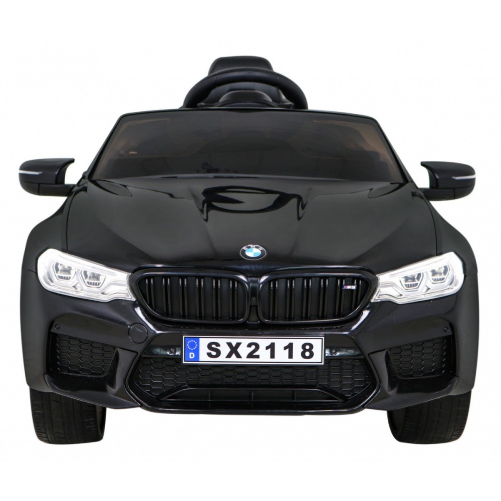 JOKO Elektrické autíčko BMW M5 24V s funkciou DRIFTU, penové kolesá, čierne