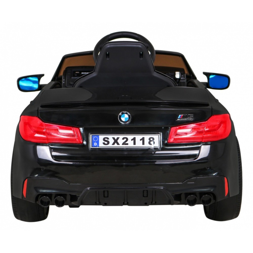 JOKO Elektrické autíčko BMW M5 24V s funkciou DRIFTU, penové kolesá, čierne