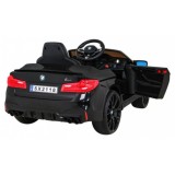 JOKO Elektrické autíčko BMW M5 24V s funkciou DRIFTU, penové kolesá, čierne