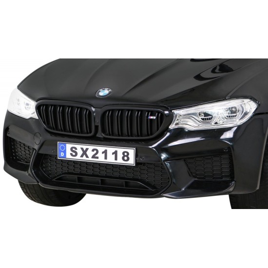 JOKO Elektrické autíčko BMW M5 24V s funkciou DRIFTU, penové kolesá, čierne