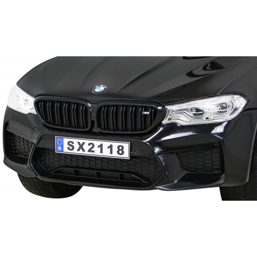 JOKO Elektrické autíčko BMW M5 24V s funkciou DRIFTU, penové kolesá, čierne