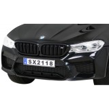 JOKO Elektrické autíčko BMW M5 24V s funkciou DRIFTU, penové kolesá, čierne