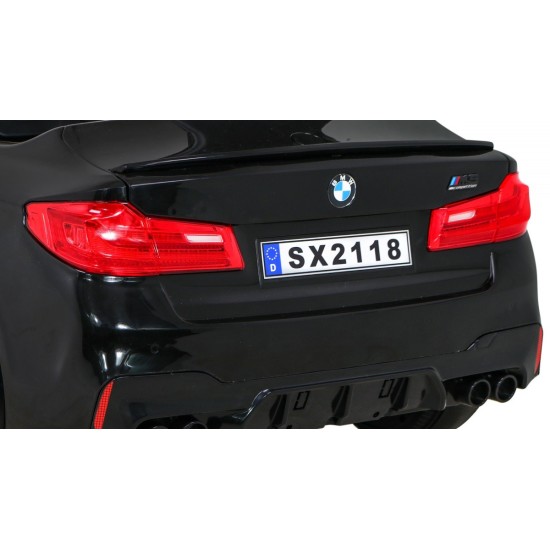 JOKO Elektrické autíčko BMW M5 24V s funkciou DRIFTU, penové kolesá, čierne