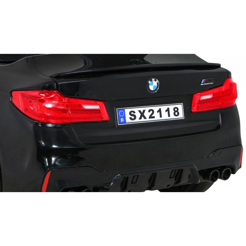 JOKO Elektrické autíčko BMW M5 24V s funkciou DRIFTU, penové kolesá, čierne