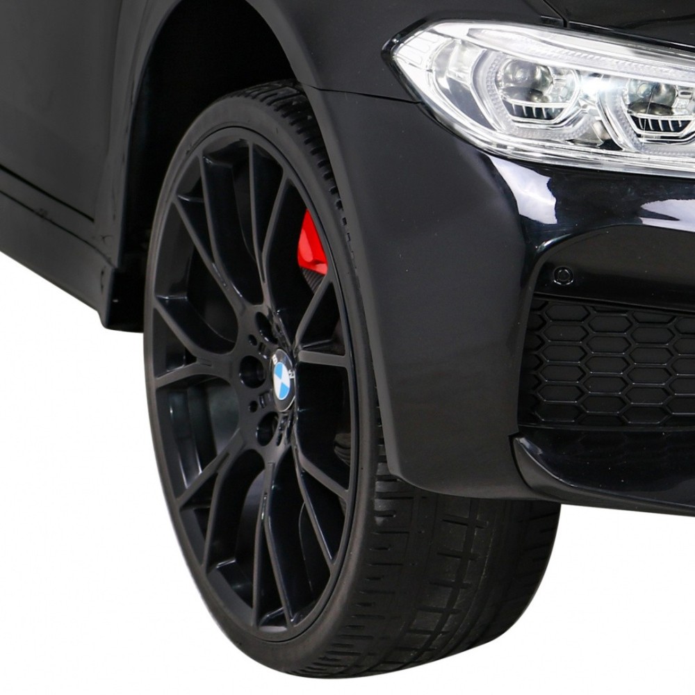 JOKO Elektrické autíčko BMW M5 24V s funkciou DRIFTU, penové kolesá, čierne